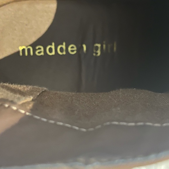 MADDEN GIRL DELUXXXE BEIGE WITH BROWN STRAPS ! - Picture 6 of 11
